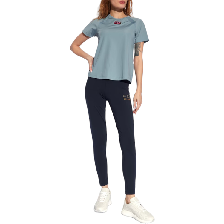 Tricou EA7 EMPORIO ARMANI MAGLIA / Femei / XS / Albastru deschis photo 3